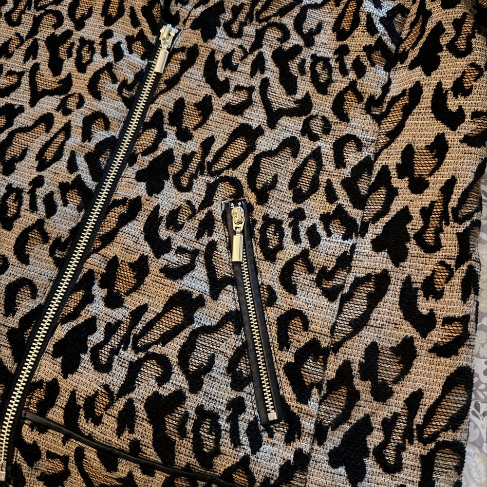 Chico's Leopard Pattern Jacket - image 4